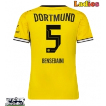 Borussia Dortmund Ramy Bensebaini #5 Replica Home Shirt Ladies 2026-27 Short Sleeve